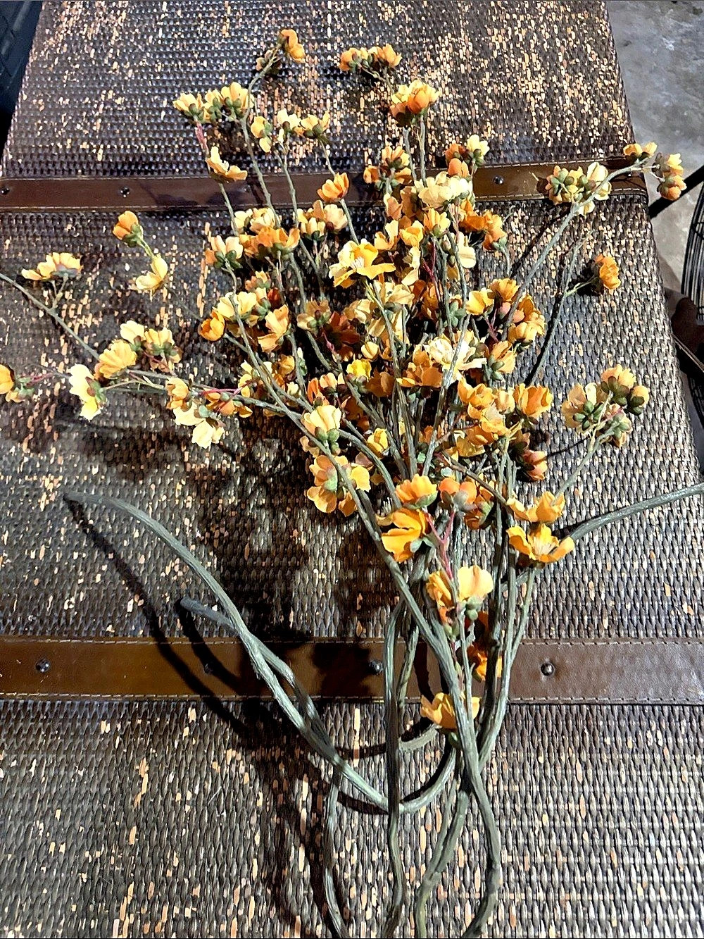 Orange & Yellow Faux Floral Arrangement